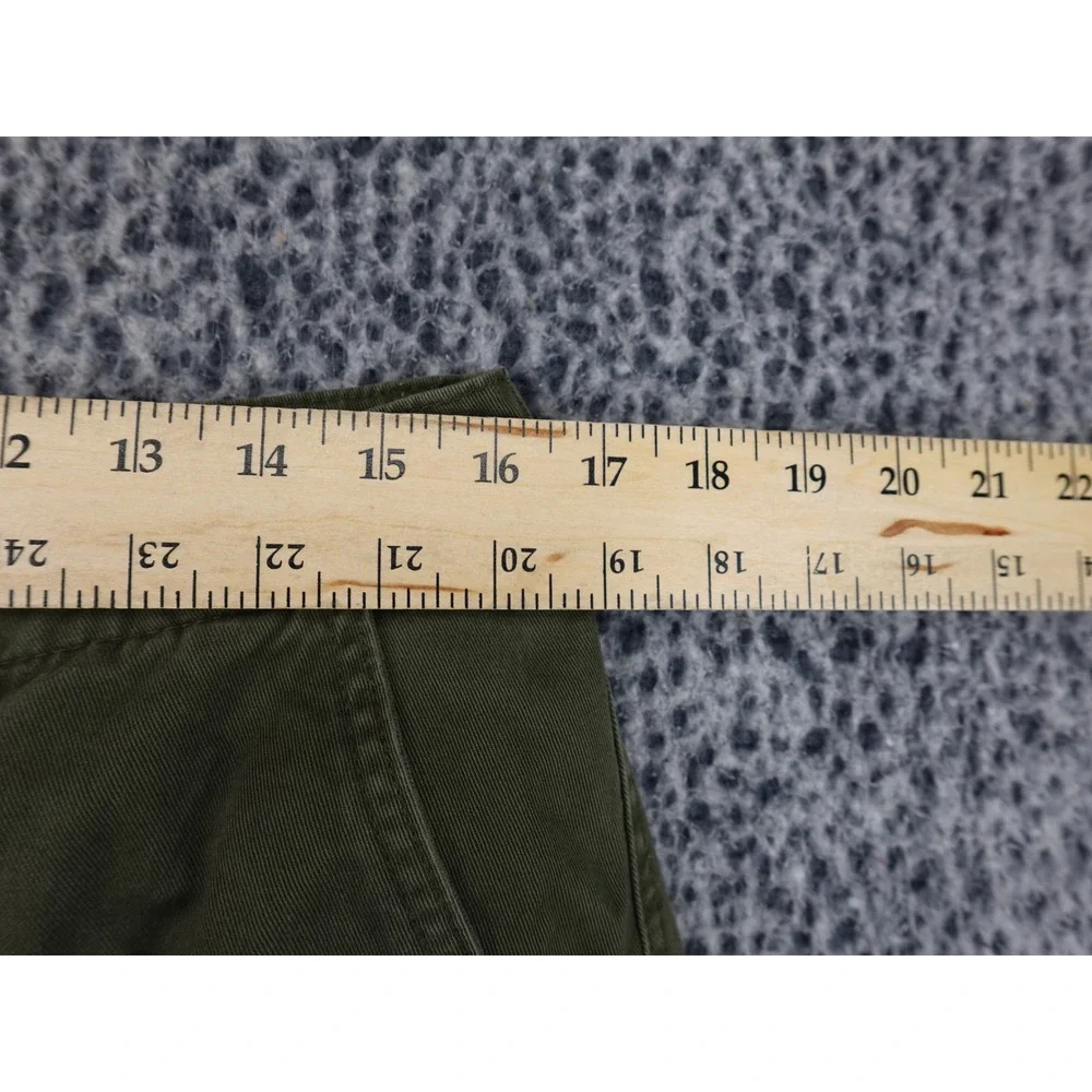 YoungLA Cargo Pants Men Medium Olive Green Multi-Pocket Straight Leg Utility